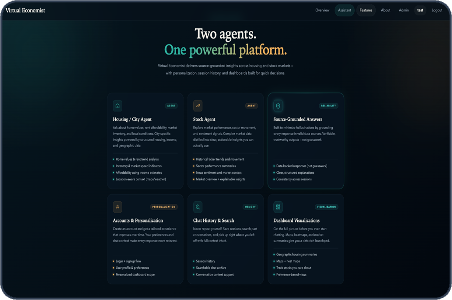 Two agents, one platform