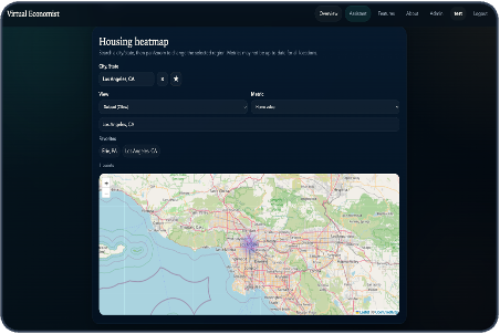 Housing heatmap: Zillow and Census layers on one map